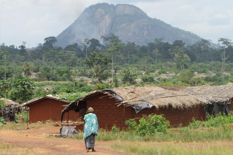 Clinique mobile à Cib dans l'Ouest de la Côte d'Ivoire.