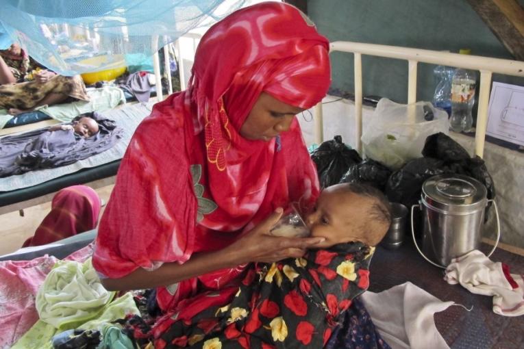 Hôpital MSF dans le camp de Dagahaley Dadaab Kenya 09/07/2011.