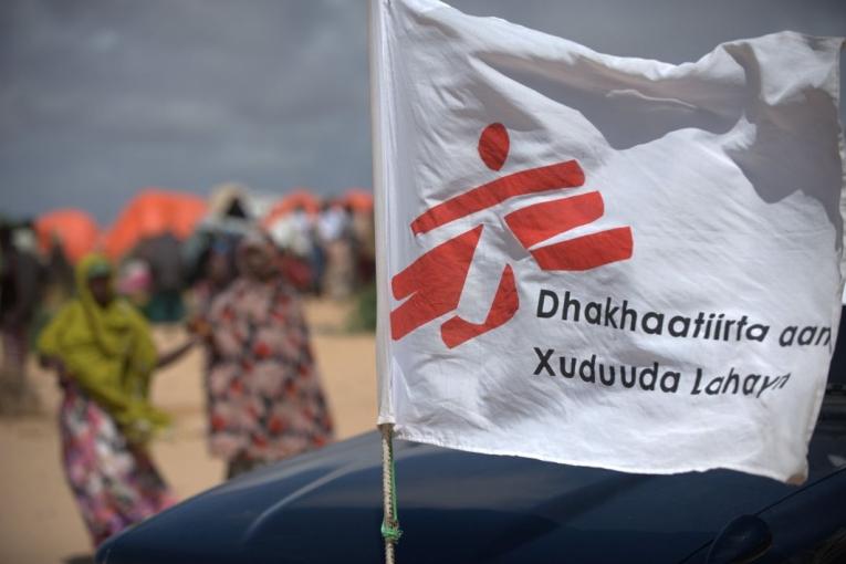 MSF dans le camp de déplacés de Rajo à Mogadiscio. Septembre 2011