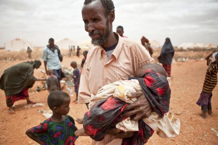 Arrivée en Ethiopie de réfugiés somaliens septembre 2011
