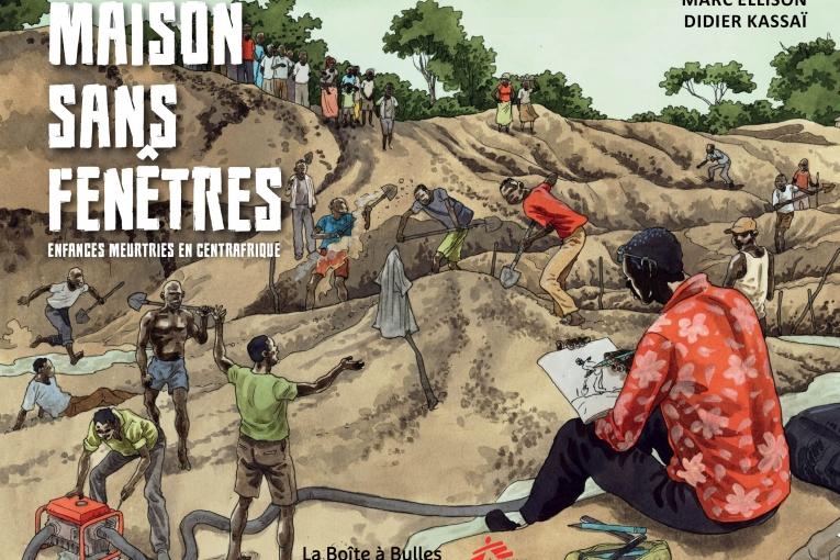 Le 7 février 2017 paraît aux éditions La Boîte à Bulles une bande dessinée reportage sur la situation des enfants abandonnés en République centrafricaine. Coédité par Médecins Sans Frontières l’album met en scène le dessinateur centrafricai