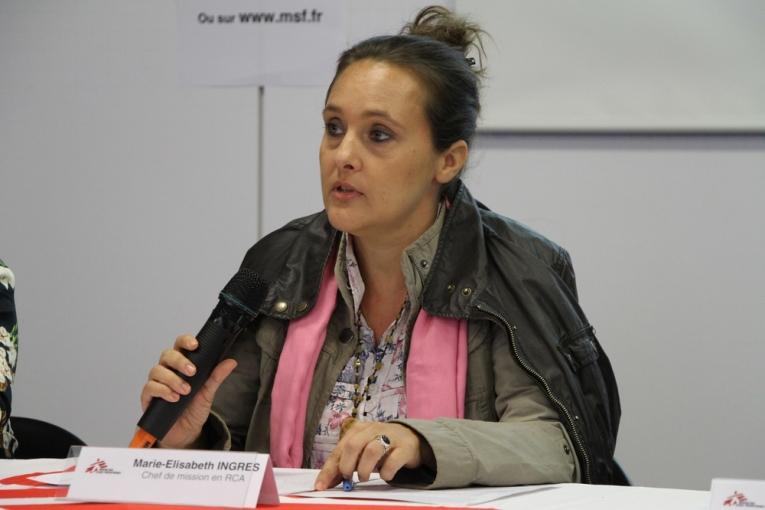 Marie Elisabeth Ingres chef de mission au Yémen depuis septembre 2014