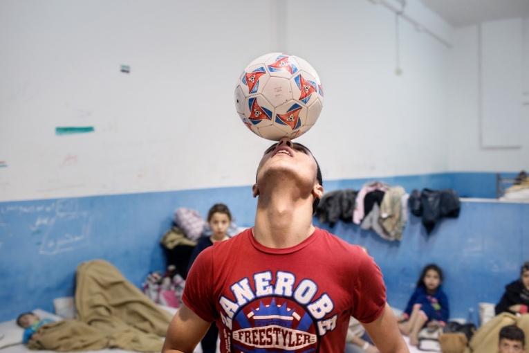 Mohamed réfugié syrien de 17 ans