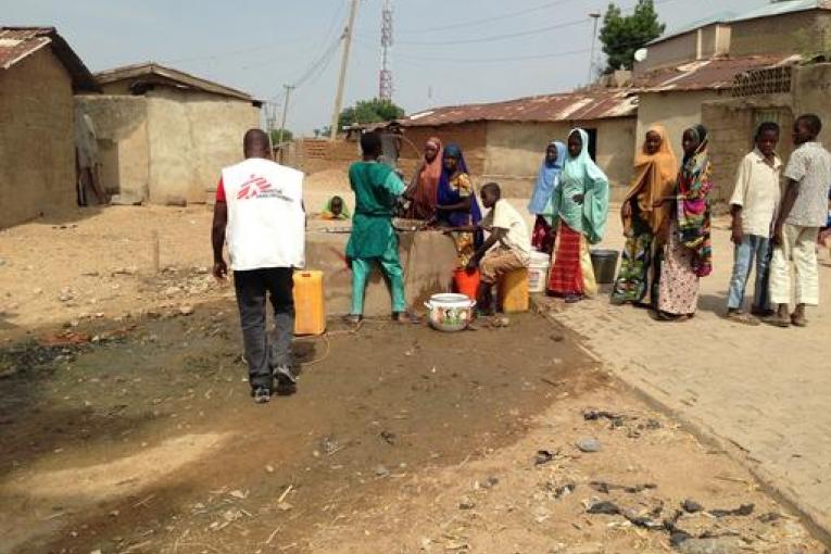 Intervention choléra à Bauchi juillet 2014