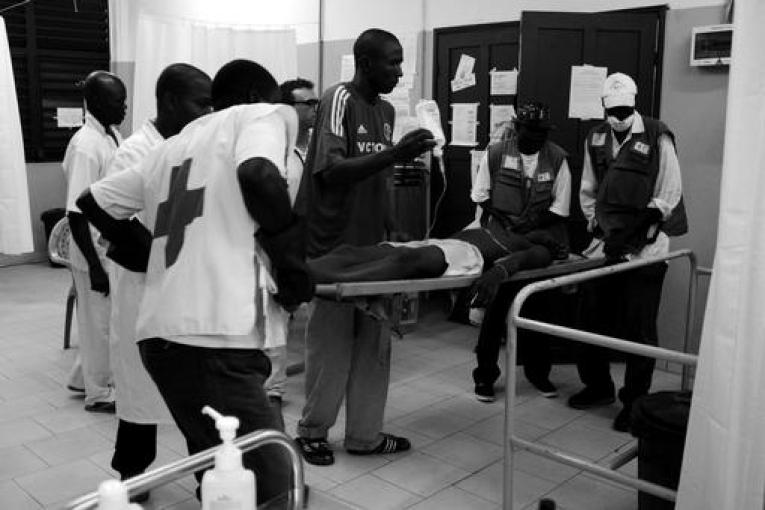Hôpital général de Bangui  Août 2014