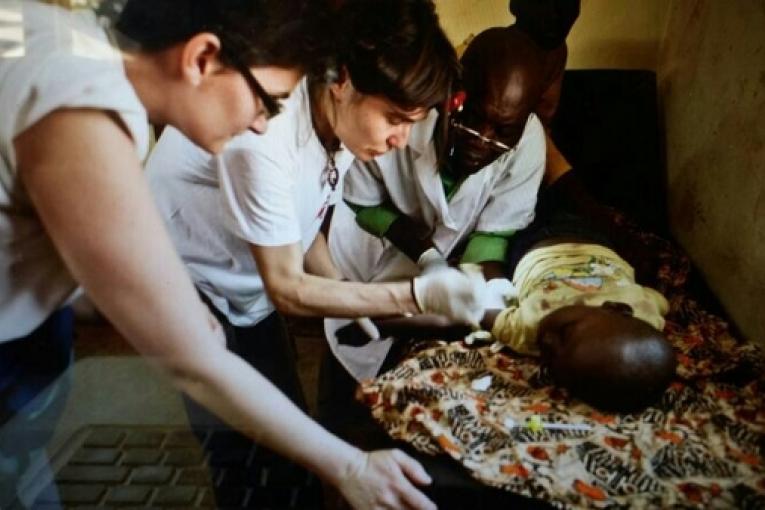 Site de déplacés de Don Bosco Bangui janvier 2014