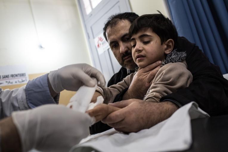 Gaza  soins postopératoires