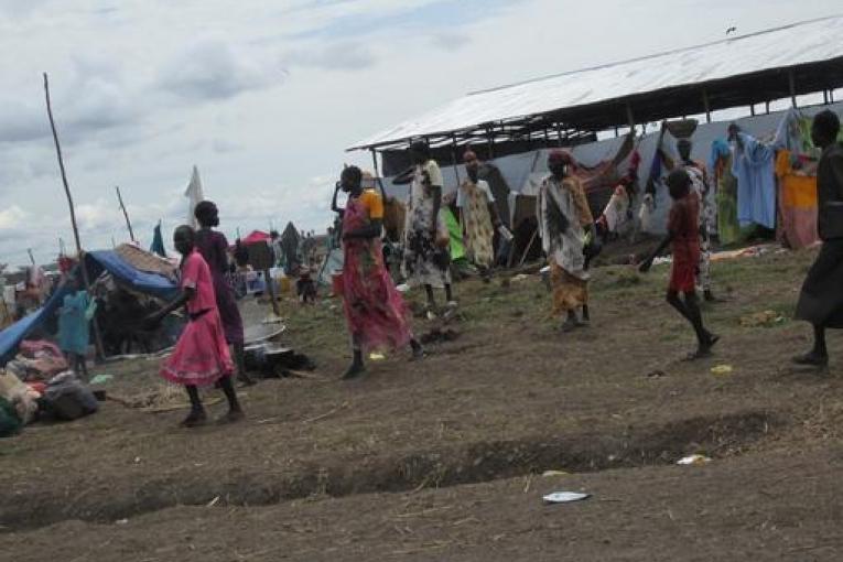 Sud Soudanais réfugiés dans le camp permanent de Lietchuor.
