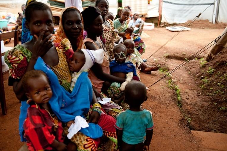 En décembre 2011 MSF menait un programme nutritionnel à Gadzi