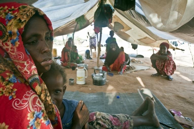 Réfugiés somaliens dans le camp de Liben en Ethiopie.