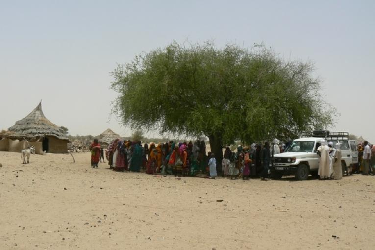 Tchad avril 2012. Prise en charge de la malnutrition dans la région du Batha.