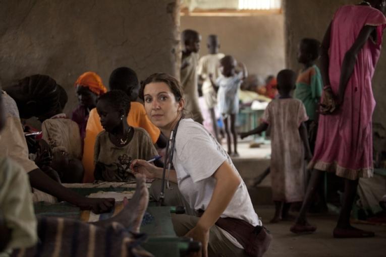 Centre nutritionnel MSF de Lankien Soudan du Sud novembre 2012