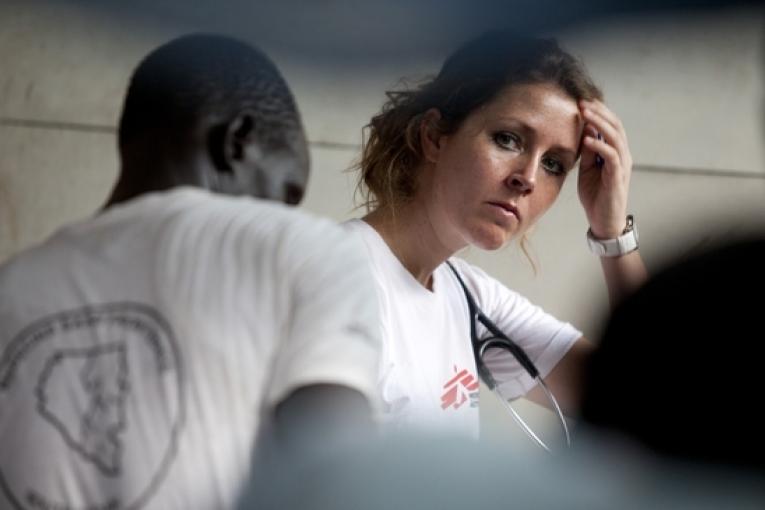 Dr Renske Dikkers camp MSF  Soudan du Sud