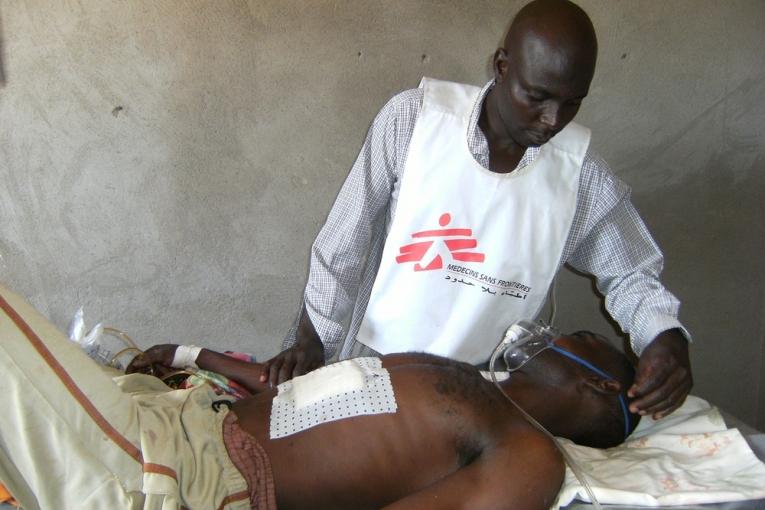 MSF prend en charge des blessés à Tissi Tchad
