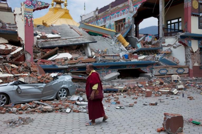 Katmandu quelques jours après le séisme