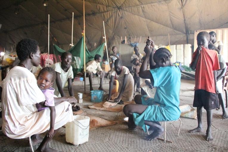 surpeuplement et conditions de vie déplorables dans le camp de Malakal