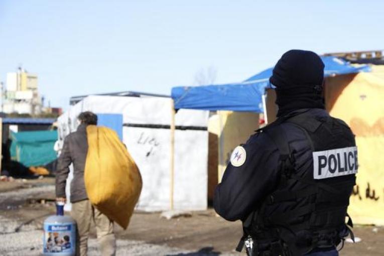 Démantèlement de la Jungle de Calais mars 2016