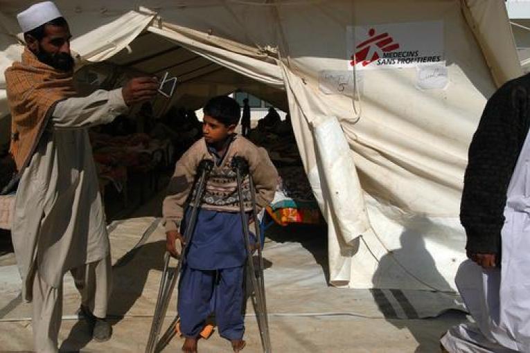 Suite au séisme de 2005 au Pakistan MSF avait initié des interventions d'urgence