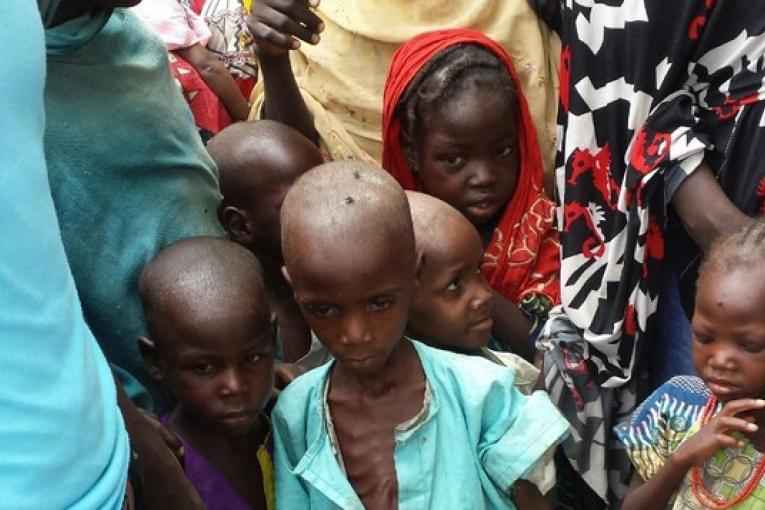 La malnutrition frappe les déplacés de Bama. MSF