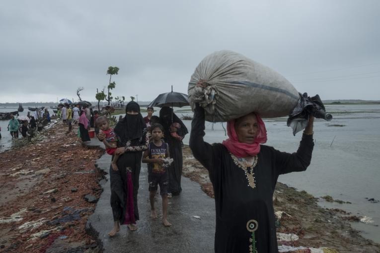 Plus de 422 000 Rohingya ont fui les violences dans l'Etat de Rakhine au Myanmar et se sont réfugiés au Bangladesh