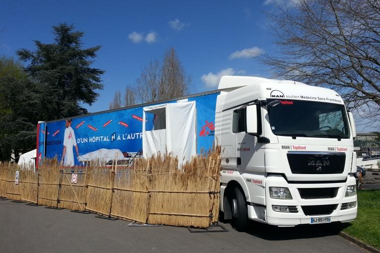 MAN Camions et Bus soutient la tournée « D’un hôpital à l’autre » de Médecins Sans Frontières