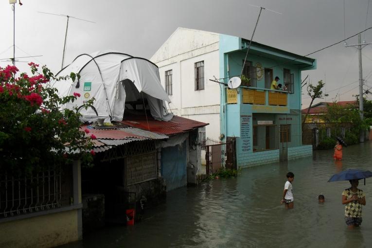 Des inondations ont causé de graves dégâts aux Philippines au début du mois d'août.