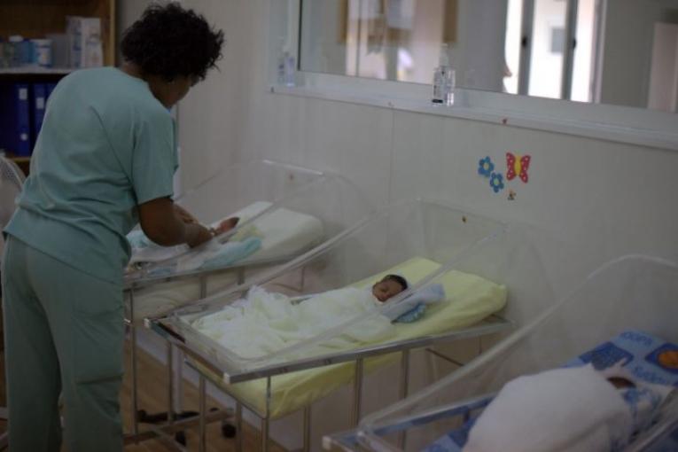 Le centre de référence en urgences obstétricales (CRUO) dans le quartier de Delmas 33 à Port au Prince.