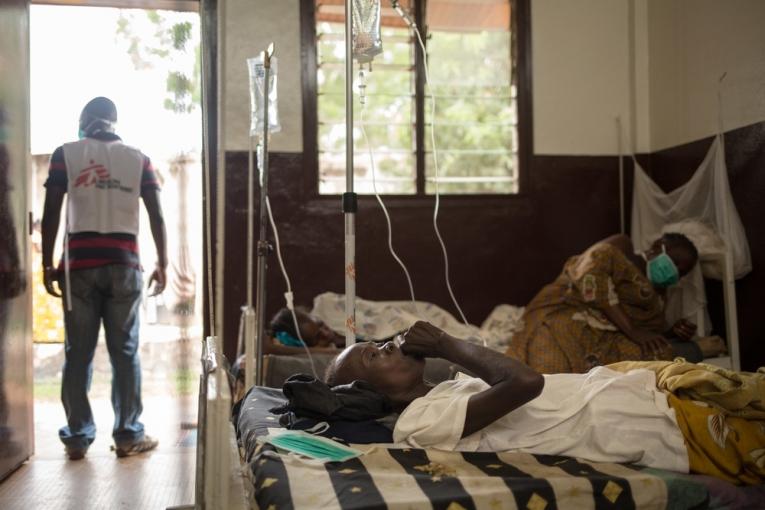 Hôpital Communautaire à Bangui juillet 2016.