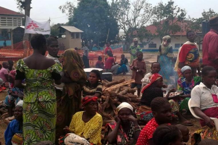 Environ 20 000 personnes déplacées sont actuellement hébergées dans la ville de Bunia en RDC.