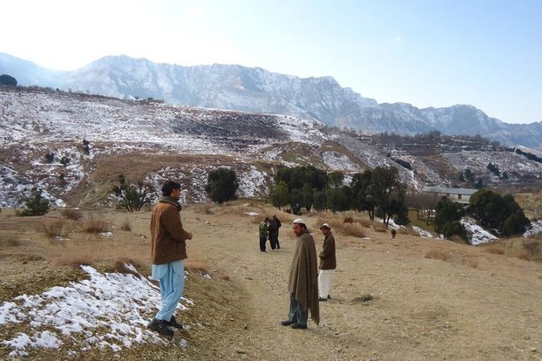 Pakistan : centre de santé dans les montagnes de l'Agence de Kurram dans le nord ouest du pays