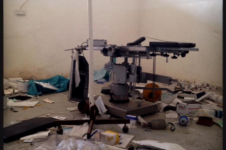 A l'intérieur de l'hôpital de Leer au Soudan du Sud  26 février 2014 Michael Goldfarb/MSF