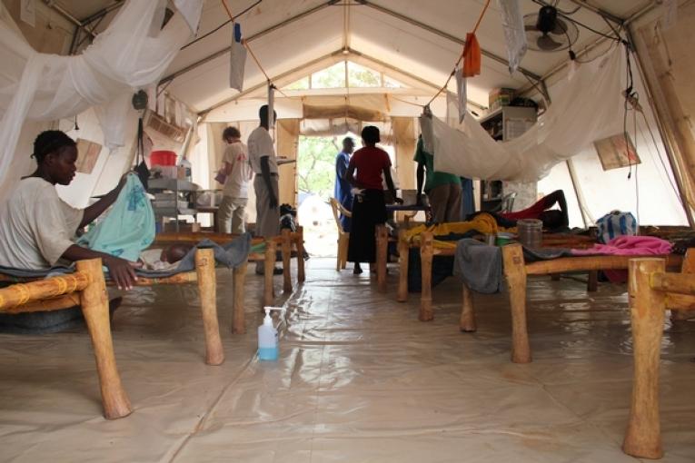 Le camp de Yida au Soudan du Sud en juin 2012.