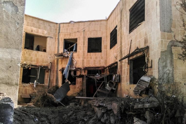 L'hôpital de Busra le 16 juin 2015. MSF