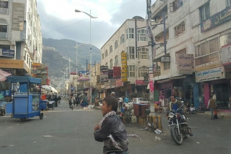 Taiz ville assiégée photographiée le 19 janvier 2016. MSF