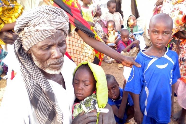 Tchad auprès des réfugiés à Tissi. Avril 2013 MSF