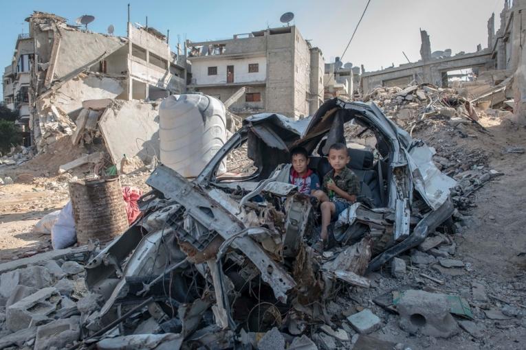 Gaza Territoires palestiniens septembre 2014