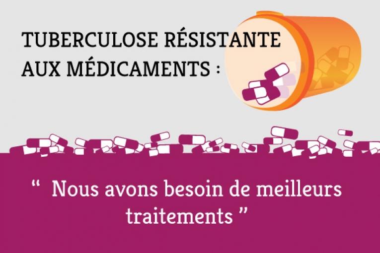 Comptez avec nous les pilules nécessaires pour traiter la TB DR...