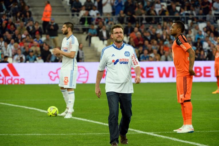 Xavier Guinotte coup d'envoi match O.M. Lorient avril 2015