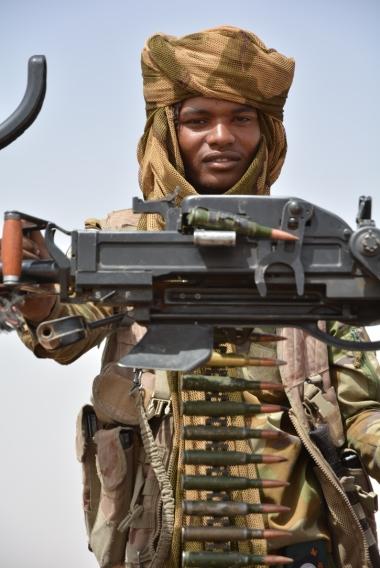 A Rapid Support Forces soldier