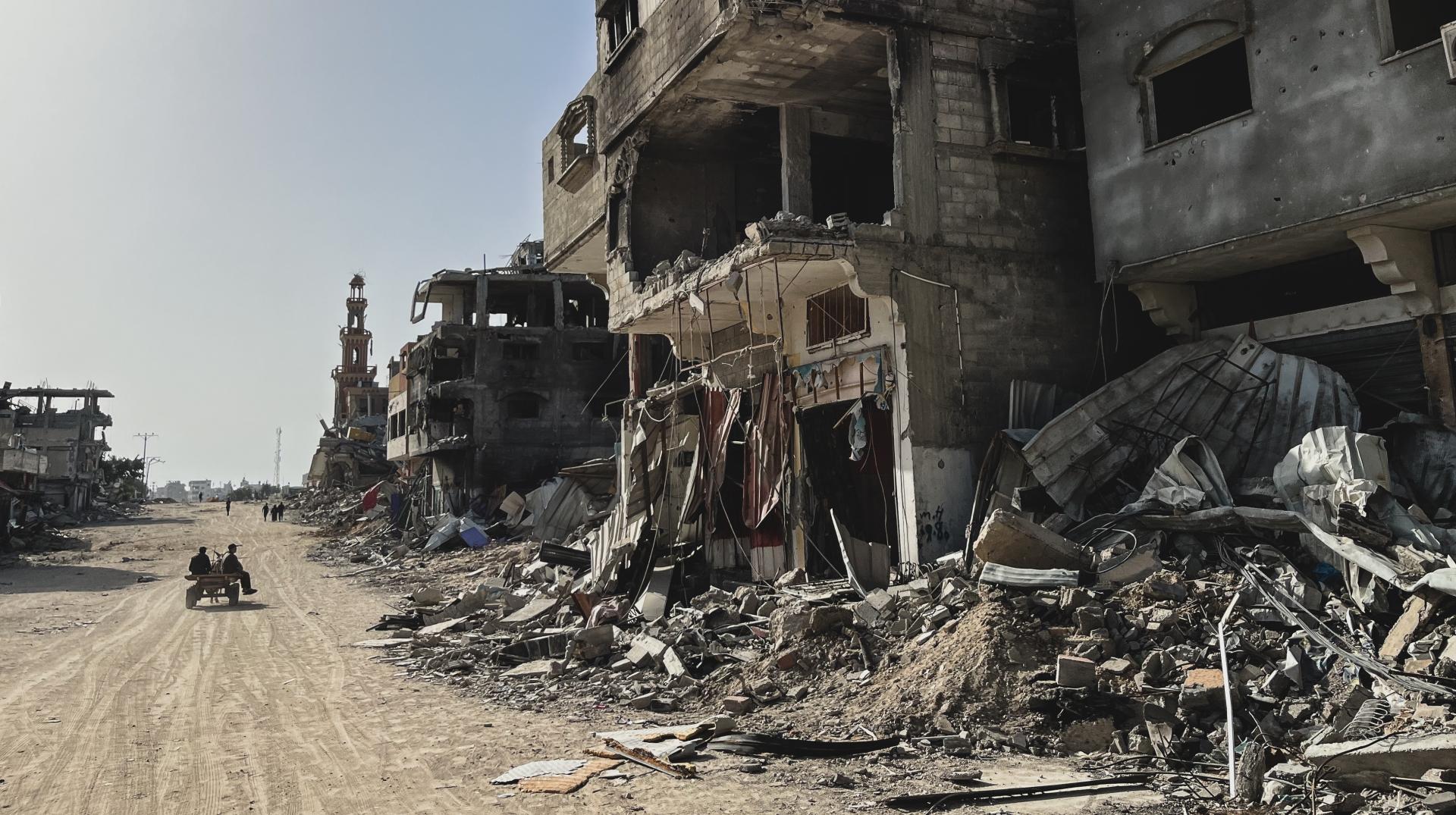 L'errance sans fin : les Gazaouis face à un traumatisme continu. 