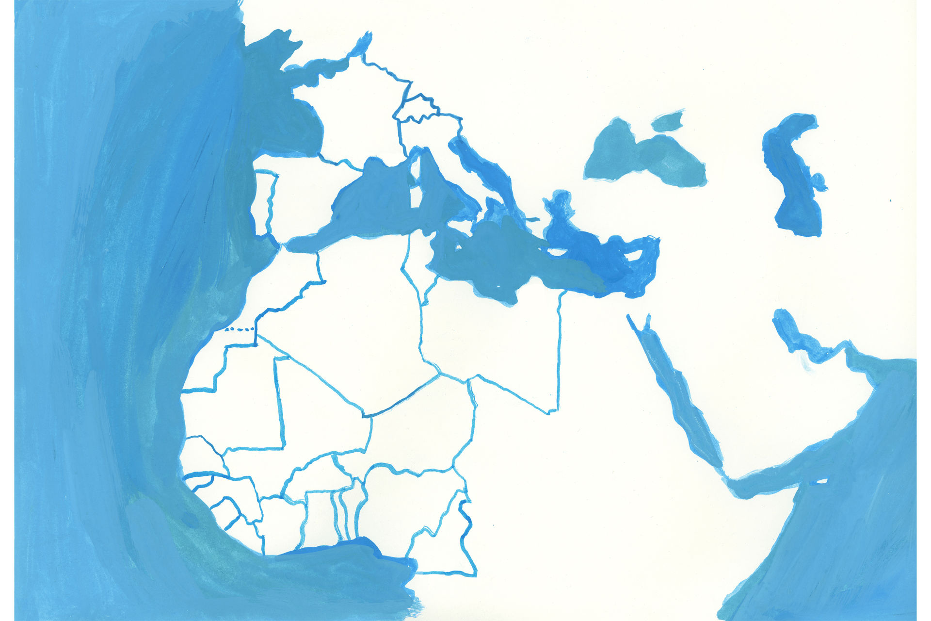 De nombreux des adolescents présents au GR1 sont originaires d'Afrique de l'Ouest et sont arrivés en Europe en traversant la Méditerranée.