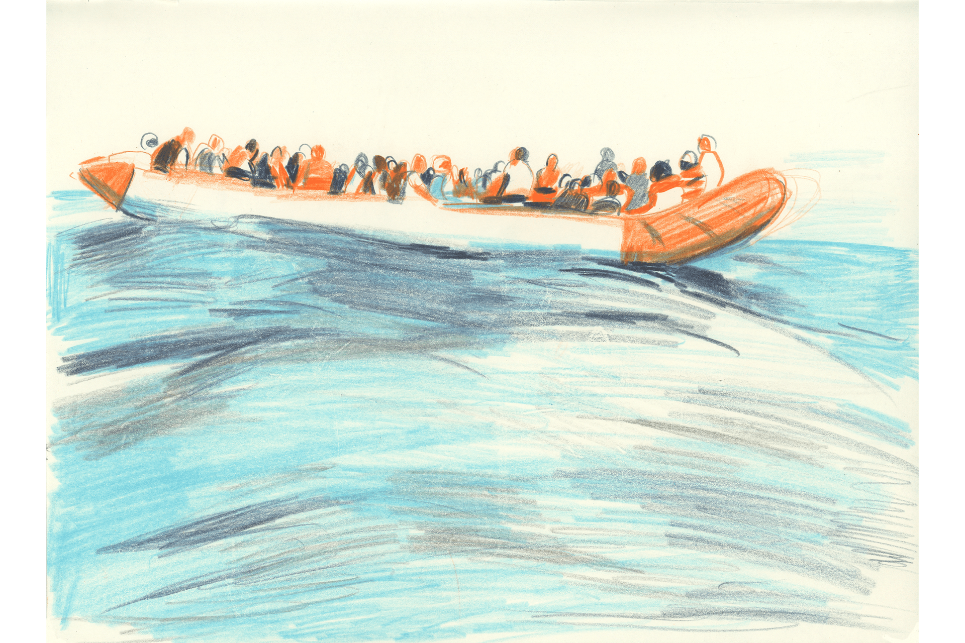 De nombreux des adolescents présents au GR1 sont originaires d'Afrique de l'Ouest et sont arrivés en Europe en traversant la Méditerranée.