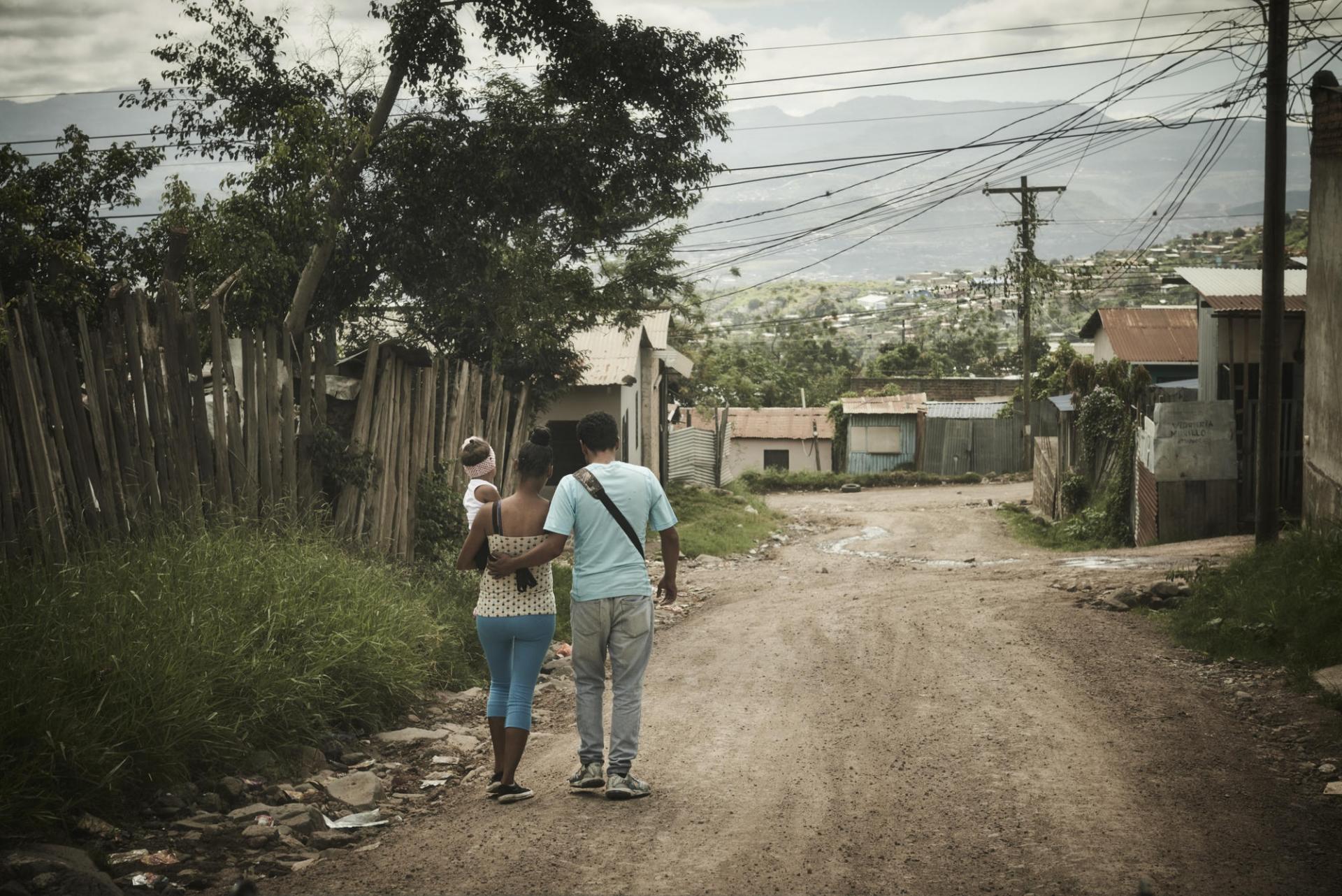 Quartiers où les équipes MSF interviennent à Tegucigalpa, la capitale hondurienne. 