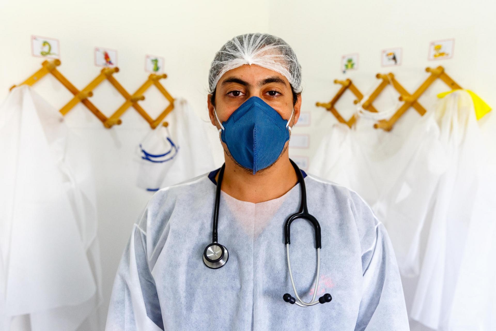 Le Dr. Pedro Cury Moyses, État d’Amazonas, Brésil, juillet 2020.