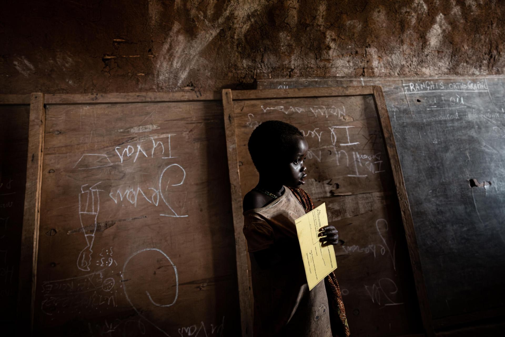 Measles vaccinatino in Ndjala village