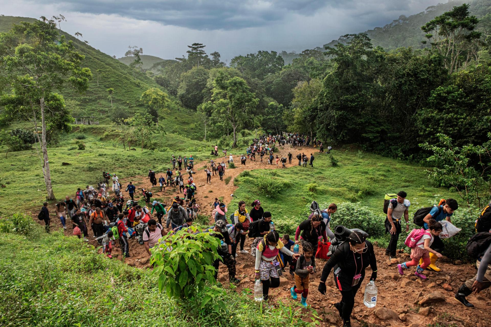 Migrants in transit in Ecuador, Colombia and Panama