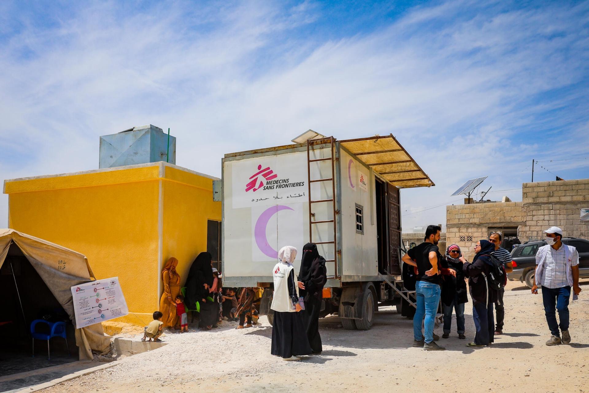 MSF activities in Idlib governorate