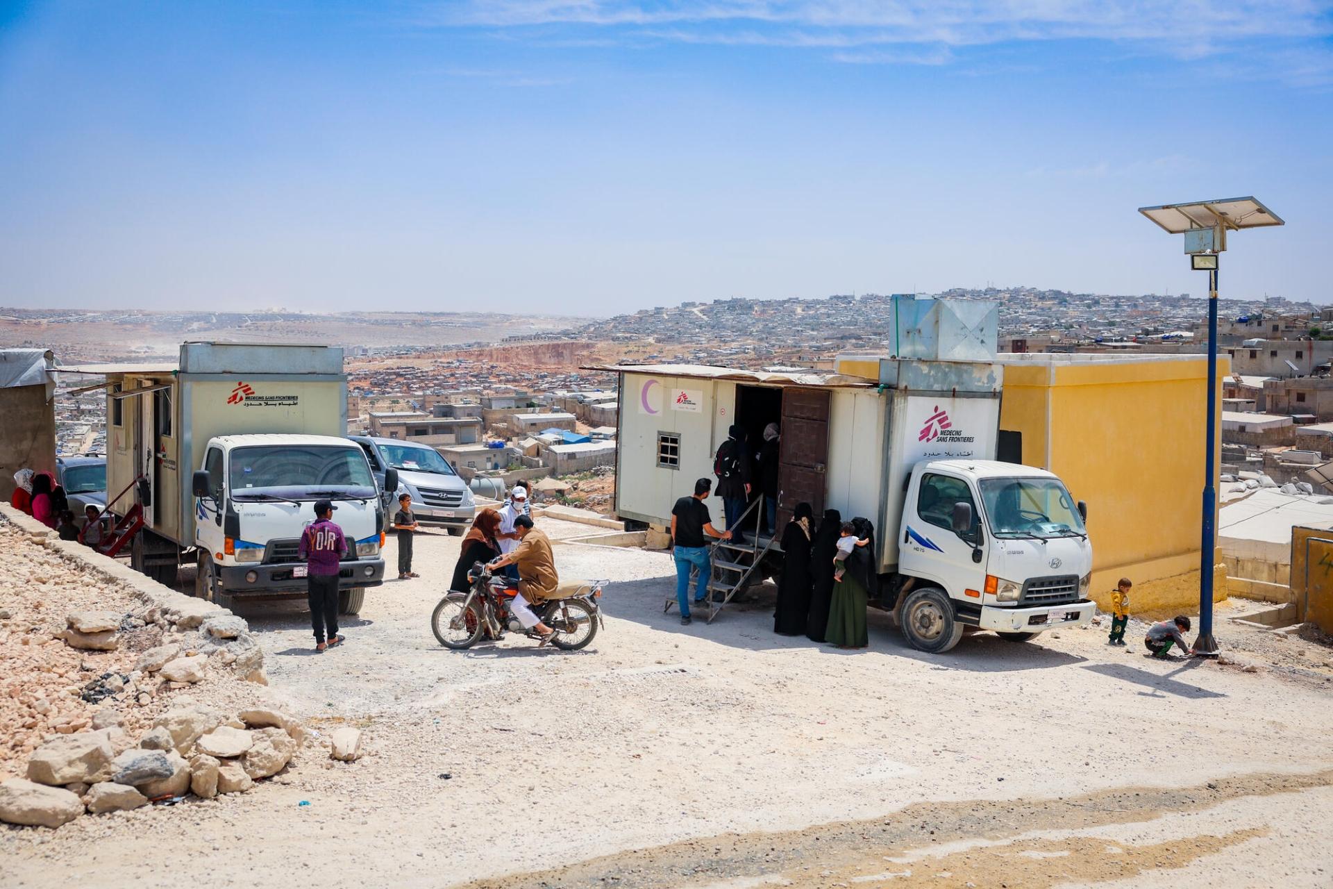 MSF activities in Idlib governorate