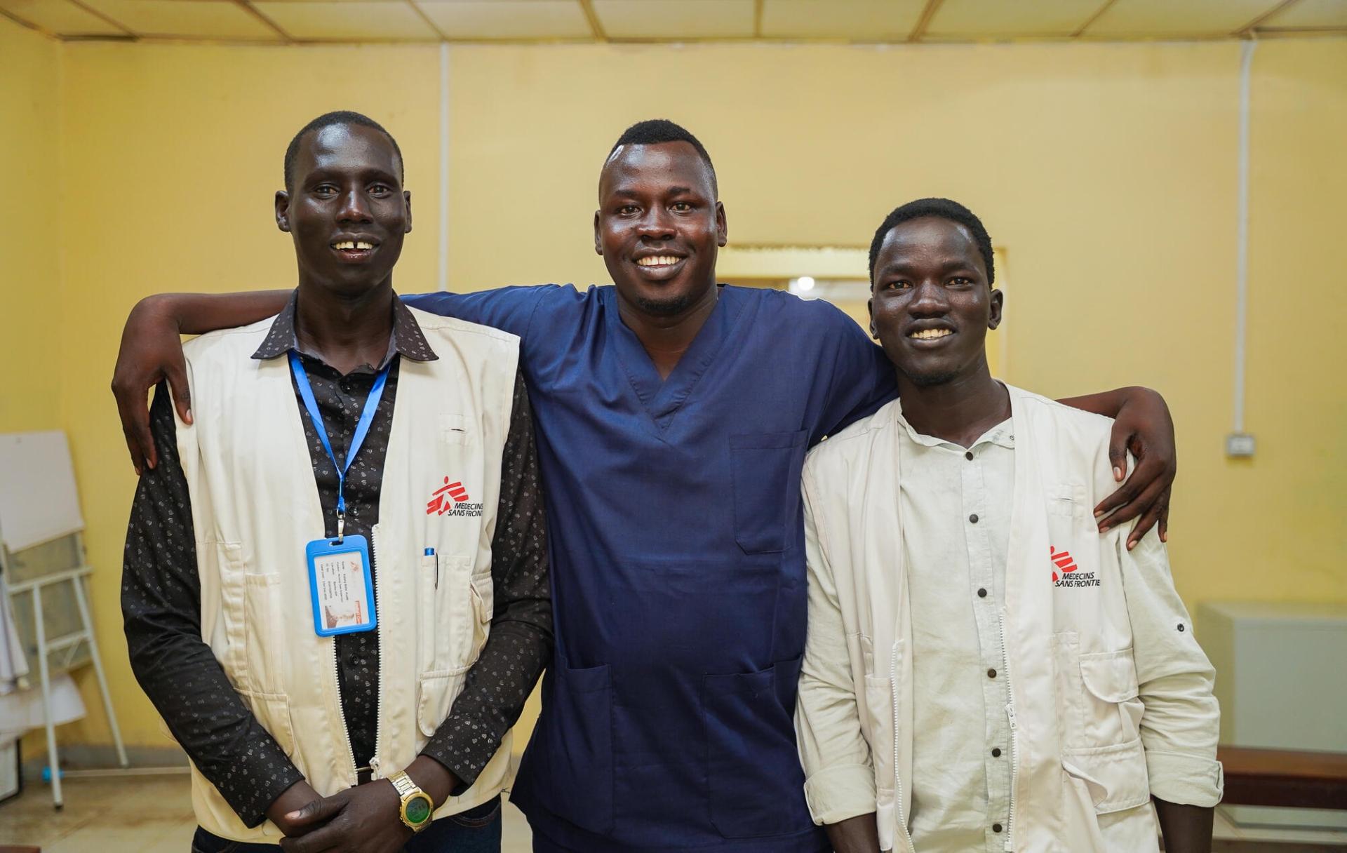 Portrait Bentiu team