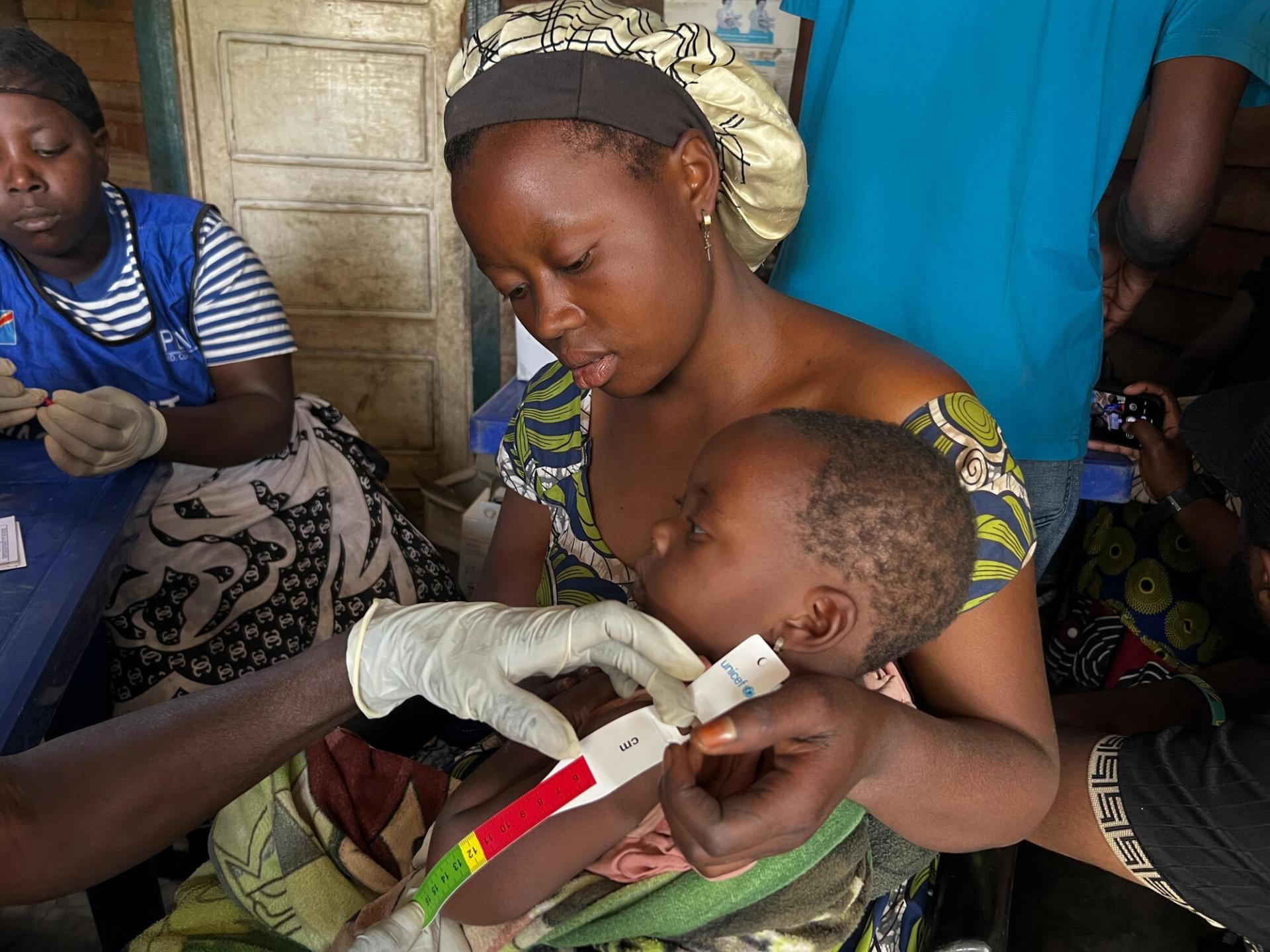 Intervention contre la rougeole à Masisi